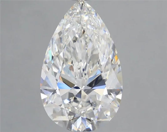 2.99ct Pear Lab Grown Diamond (Colour F, Clarity IF, IGI Certified)