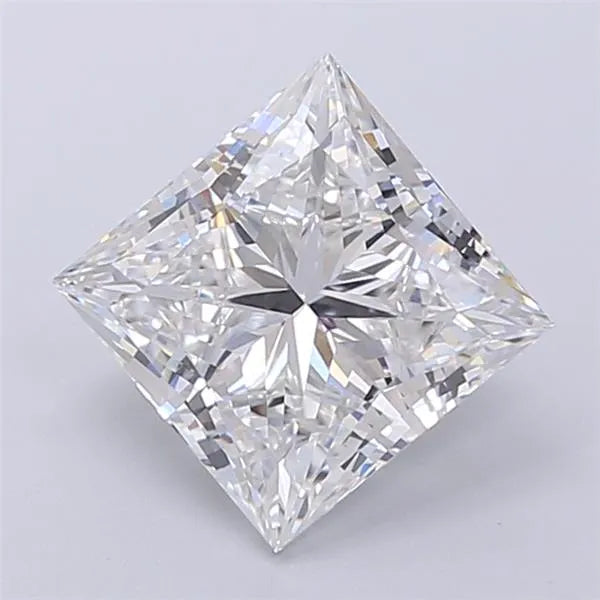 2.99ct Princess Lab Grown Diamond (Colour E, Clarity VVS1, IGI Certified)