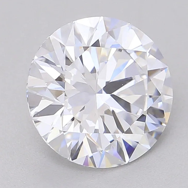 2.99ct Round Lab Grown Diamond (Colour D, Clarity FL, Cut ID, IGI Certified)