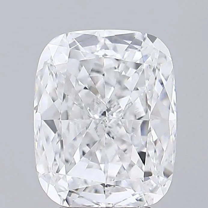 4.03ct Cushion modified Lab Grown Diamond (Colour D, Clarity VVS2, IGI Certified)