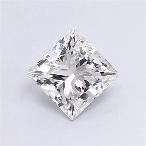 2.00ct Princess Lab Grown Diamond (Colour E, Clarity VS1, IGI Certified)