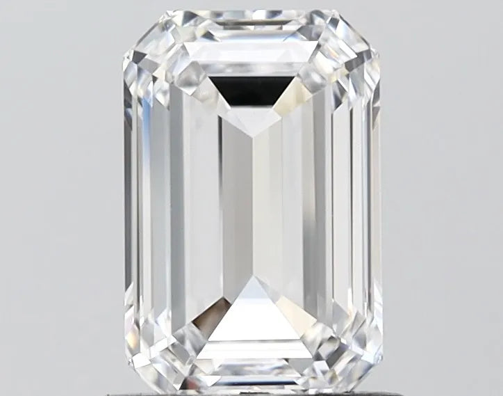 1.56ct Emerald Lab Grown Diamond (Colour D, Clarity VVS1, IGI Certified)