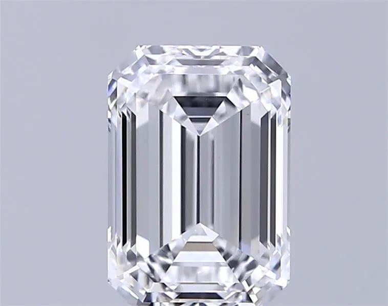 3.02ct Emerald Lab Grown Diamond (Colour D, Clarity IF, IGI Certified)