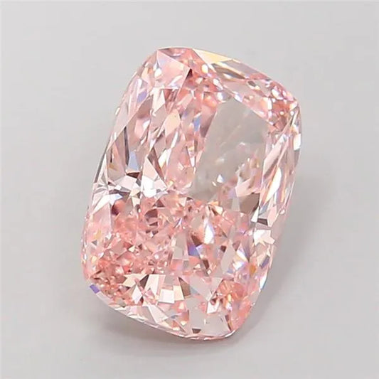 4.51ct Cushion modified Lab Grown Diamond (Colour Fancy Intense Pink, Clarity VS2, IGI Certified)