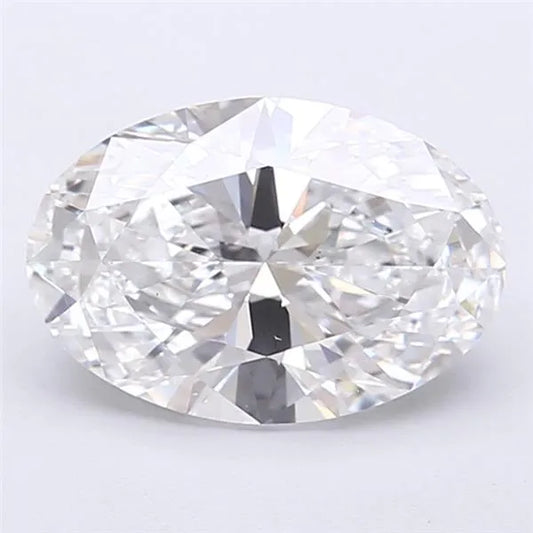 2.52ct Oval Lab Grown Diamond (Colour E, Clarity SI1, IGI Certified)