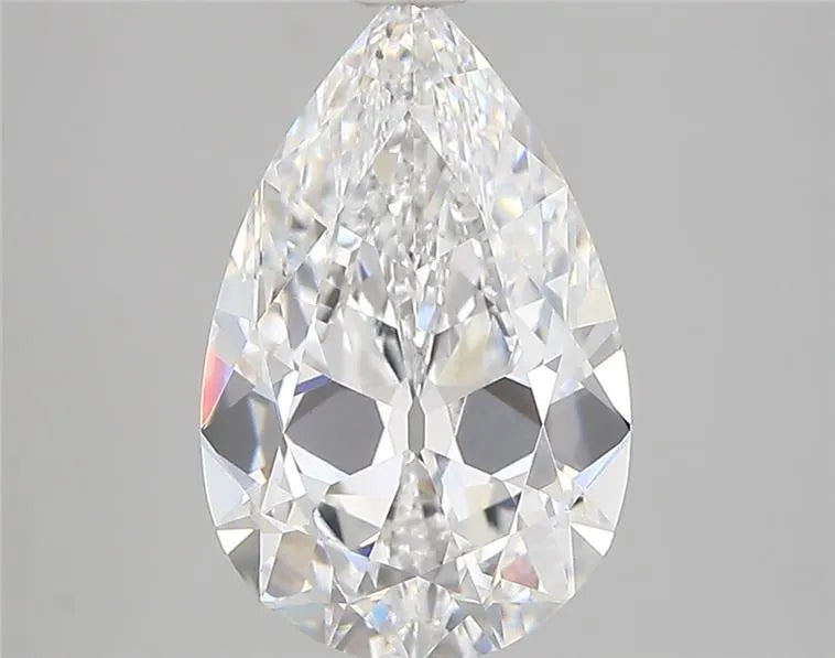 2.80ct Pear Lab Grown Diamond (Colour D, Clarity VVS2, IGI Certified)