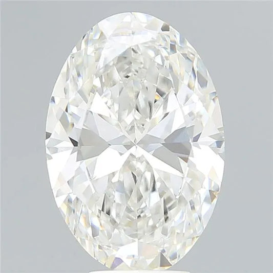 6.24ct Oval Lab Grown Diamond (Colour F, Clarity VVS2, IGI Certified)