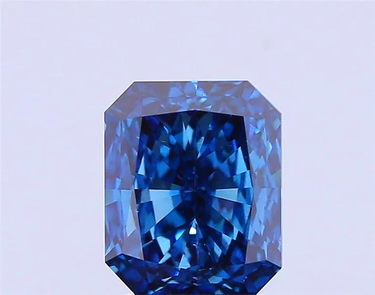 2.00ct Radiant Lab Grown Diamond (Colour Fancy Deep Blue, Clarity SI1, IGI Certified)