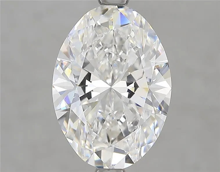 3.00ct Oval Lab Grown Diamond (Colour F, Clarity VVS2, IGI Certified)