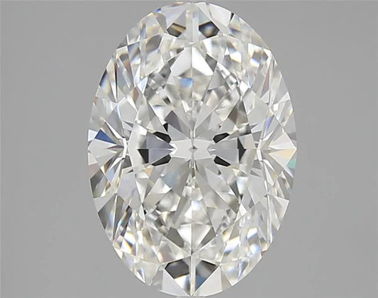 3.07ct Oval Lab Grown Diamond (Colour E, Clarity VVS1, IGI Certified)