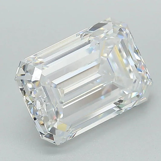 3.28ct Emerald Lab Grown Diamond (Colour D, Clarity VS1, GIA Certified)