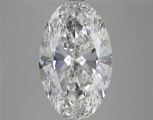 5.77ct Oval Lab Grown Diamond (Colour G, Clarity VS1, IGI Certified)
