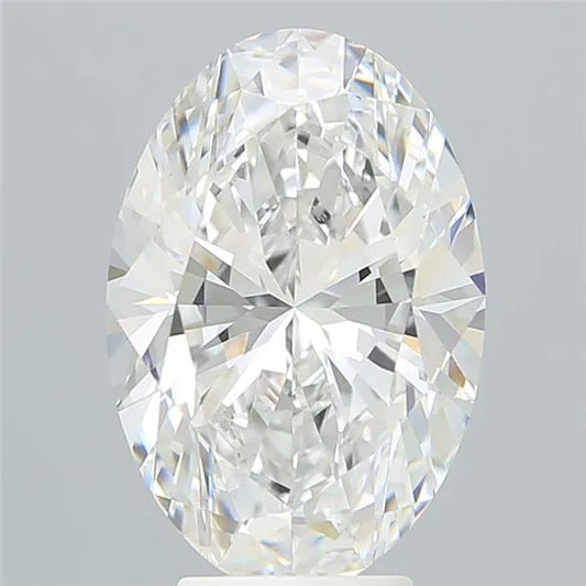 5.17ct Oval Lab Grown Diamond (Colour E, Clarity VVS2, IGI Certified)