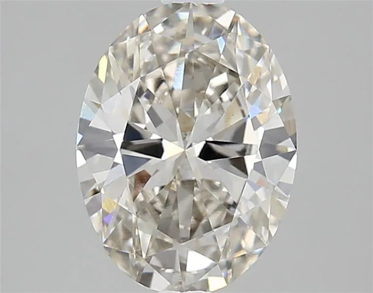 1.86ct Oval Lab Grown Diamond (Colour K, Clarity VVS2, IGI Certified)