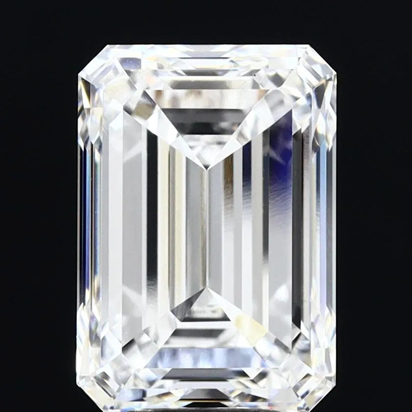 6.00ct Emerald Lab Grown Diamond (Colour E, Clarity VVS2, IGI Certified)