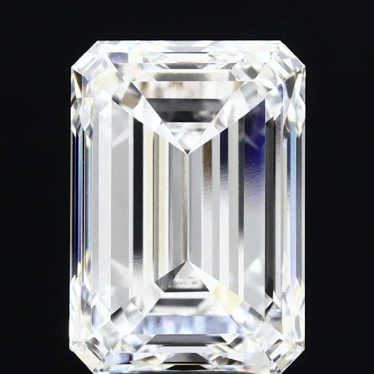 6.00ct Emerald Lab Grown Diamond (Colour E, Clarity VVS2, IGI Certified)