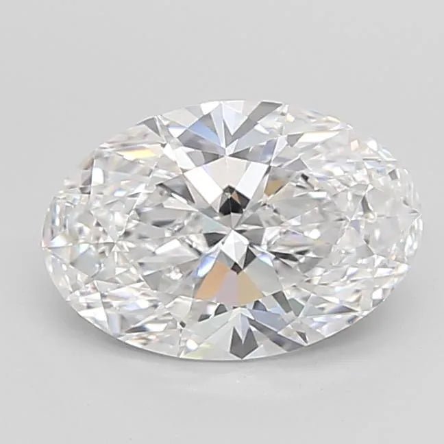 2.72ct Oval Lab Grown Diamond (Colour D, Clarity VVS1, Cut EX, IGI Certified)
