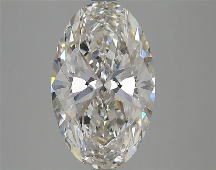 3.71ct Oval Lab Grown Diamond (Colour G, Clarity VS1, IGI Certified)