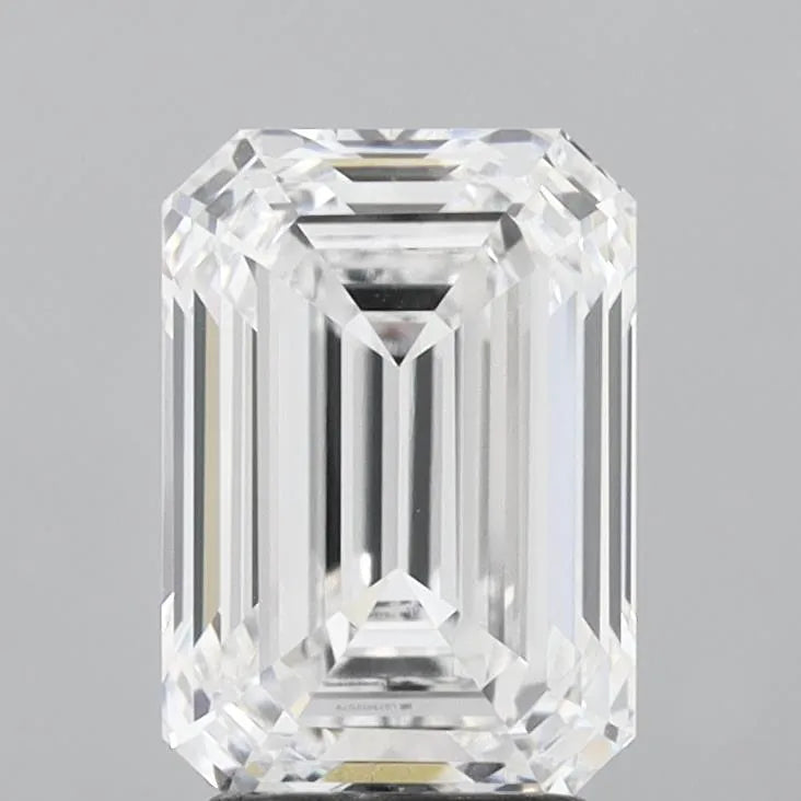 3.04ct Emerald Lab Grown Diamond (Colour D, Clarity VVS2, IGI Certified)