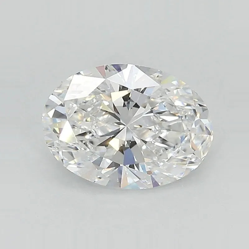 1.58ct Oval Lab Grown Diamond (Colour D, Clarity VVS1, IGI Certified)