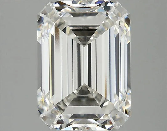 4.08ct Emerald Lab Grown Diamond (Colour G, Clarity VVS2, IGI Certified)