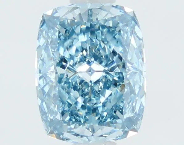 1.22ct Cushion modified Lab Grown Diamond (Colour Fancy Vivid Blue, Clarity VS1, IGI Certified)