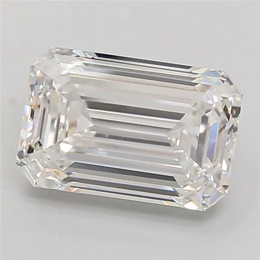 5.54ct Emerald Lab Grown Diamond (Colour E, Clarity VVS1, IGI Certified)