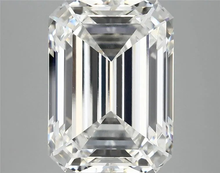 6.10ct Emerald Lab Grown Diamond (Colour F, Clarity VVS2, IGI Certified)