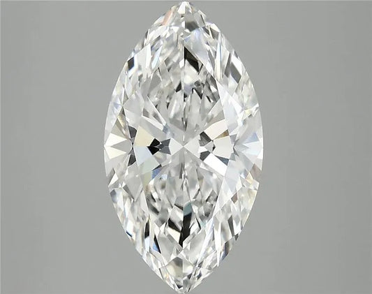 3.00ct Marquise Lab Grown Diamond (Colour F, Clarity VVS2, IGI Certified)