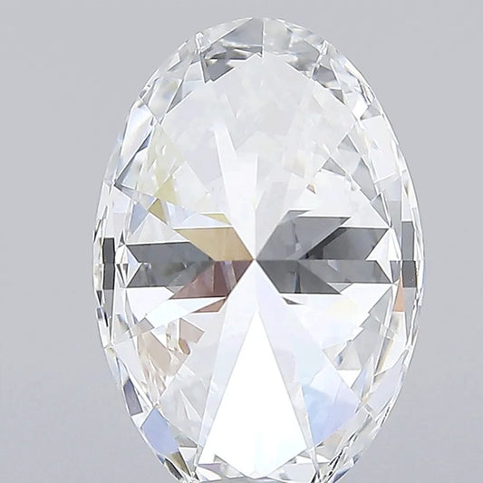 7.86ct Oval Lab Grown Diamond (Colour D, Clarity VVS1, IGI Certified)