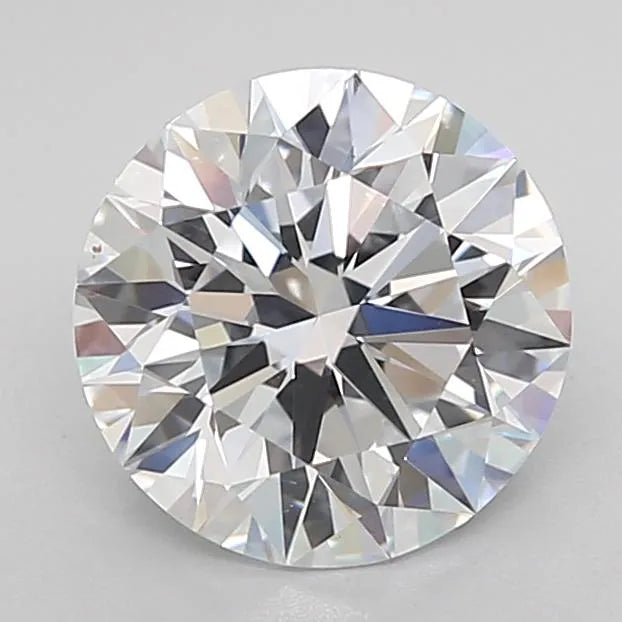 2.20ct Round Lab Grown Diamond (Colour F, Clarity VVS2, Cut ID, IGI Certified)