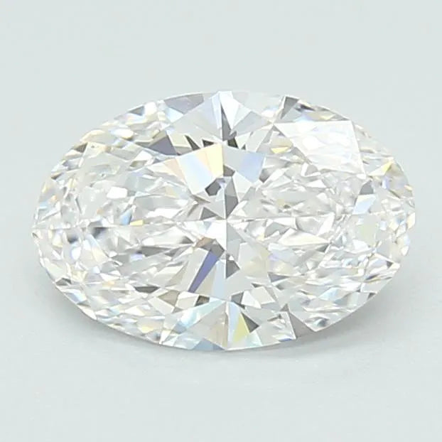 0.98ct Oval Lab Grown Diamond (Colour D, Clarity VVS2, IGI Certified)