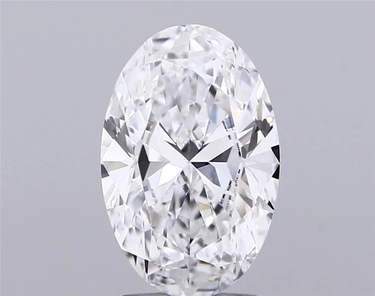 2.01ct Oval Lab Grown Diamond (Colour D, Clarity VVS1, IGI Certified)