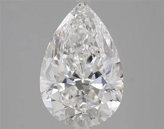 3.01ct Pear Lab Grown Diamond (Colour D, Clarity VVS1, IGI Certified)