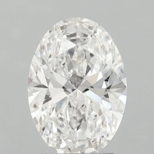 3.01ct Oval Lab Grown Diamond (Colour F, Clarity VVS2, IGI Certified)