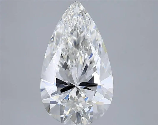 3.01ct Pear Lab Grown Diamond (Colour F, Clarity VVS2, IGI Certified)