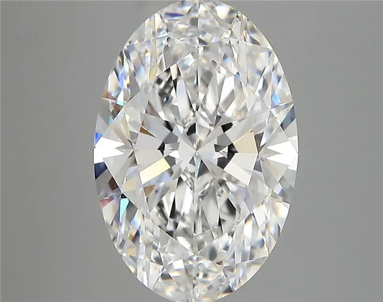 4.01ct Oval Lab Grown Diamond (Colour D, Clarity VVS2, IGI Certified)