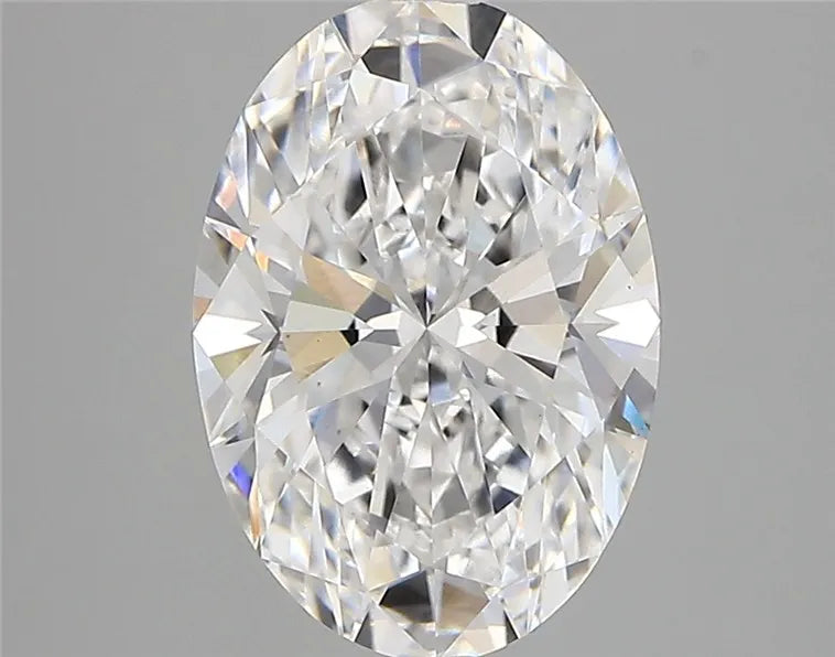 2.86ct Oval Lab Grown Diamond (Colour D, Clarity VS1, Cut VG, GIA Certified)