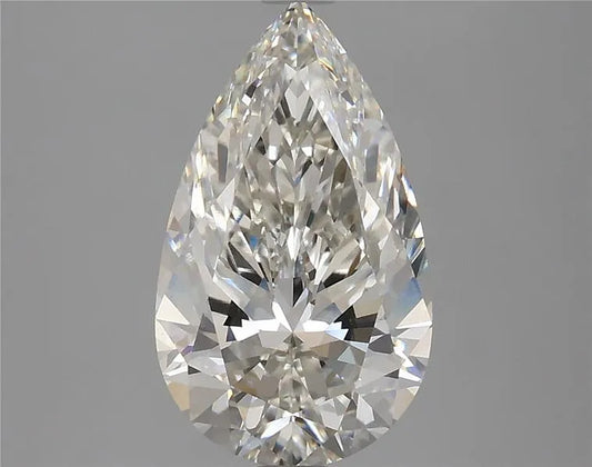 2.92ct Pear Lab Grown Diamond (Colour H, Clarity VVS2, IGI Certified)