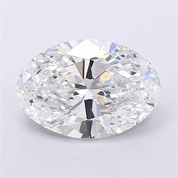 4.01ct Oval Lab Grown Diamond (Colour D, Clarity VVS2, IGI Certified)