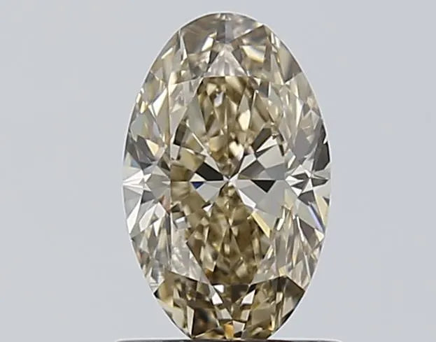 1.00ct Oval Natural Diamond (Colour Fancy, Clarity SI1, GIA Certified)