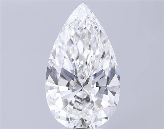 8.05ct Pear Lab Grown Diamond (Colour F, Clarity VVS2, IGI Certified)