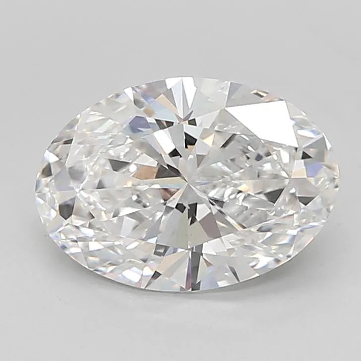 2.52ct Oval Lab Grown Diamond (Colour E, Clarity VS1, IGI Certified)