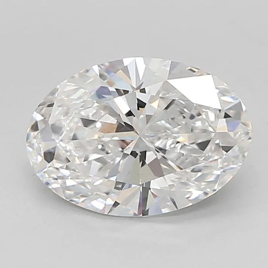 2.52ct Oval Lab Grown Diamond (Colour E, Clarity VS1, IGI Certified)