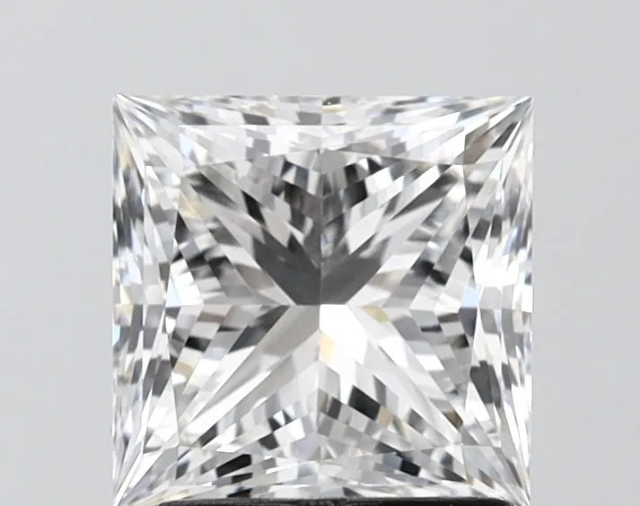 2.00ct Princess Lab Grown Diamond (Colour E, Clarity VVS1, IGI Certified)
