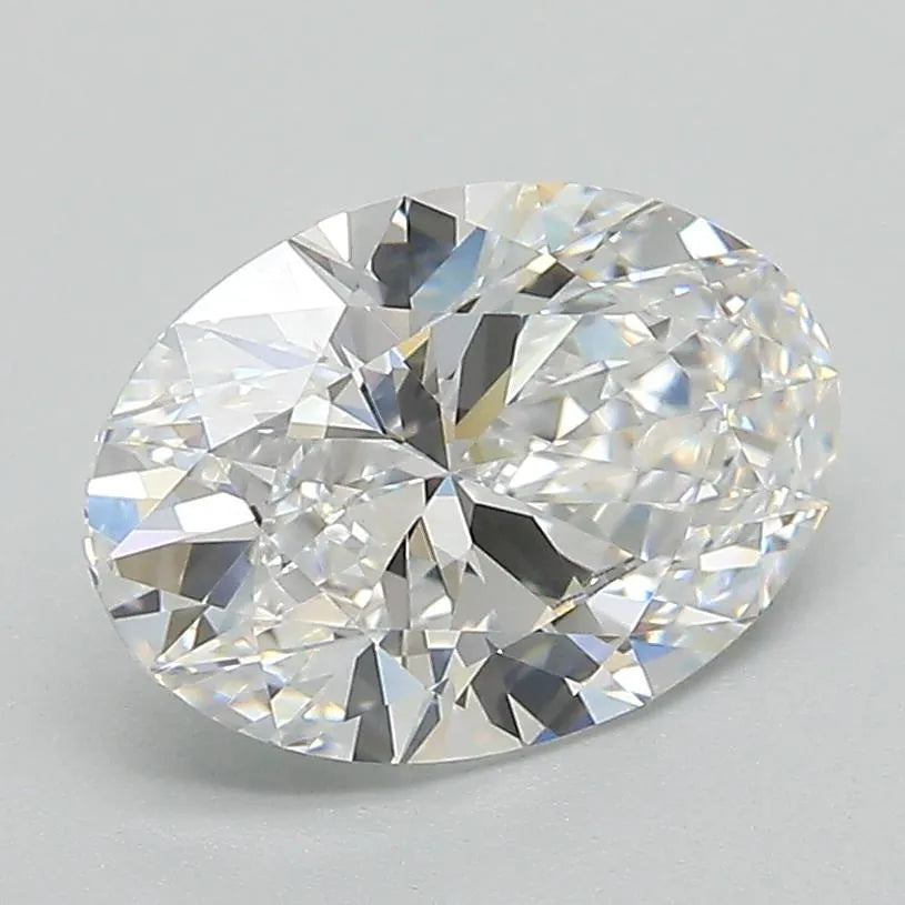 2.06ct Oval Lab Grown Diamond (Colour E, Clarity VVS1, IGI Certified)
