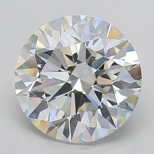 4.05ct Round Lab Grown Diamond (Colour H, Clarity VVS2, Cut ID, IGI Certified)