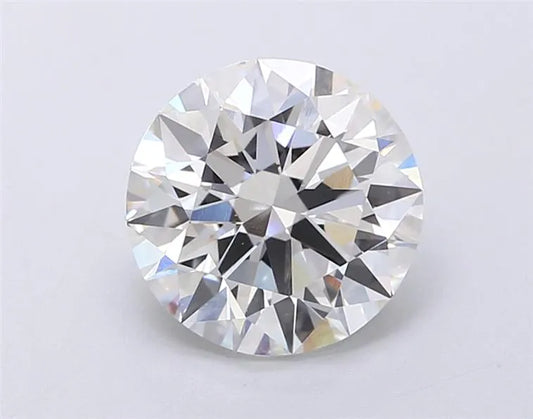 2.64ct Round Lab Grown Diamond (Colour G, Clarity VVS2, Cut EX, IGI Certified)