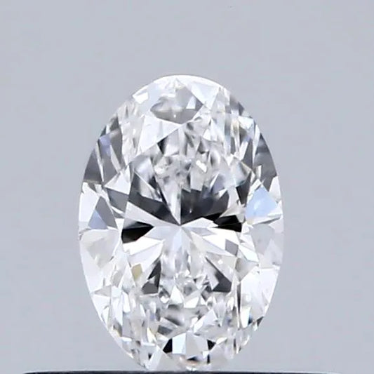 0.34ct Oval Lab Grown Diamond (Colour D, Clarity VS1, IGI Certified)