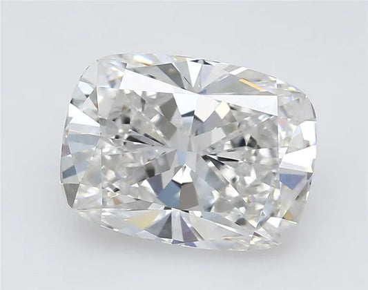 3.42ct Cushion modified Lab Grown Diamond (Colour F, Clarity VVS1, GIA Certified)